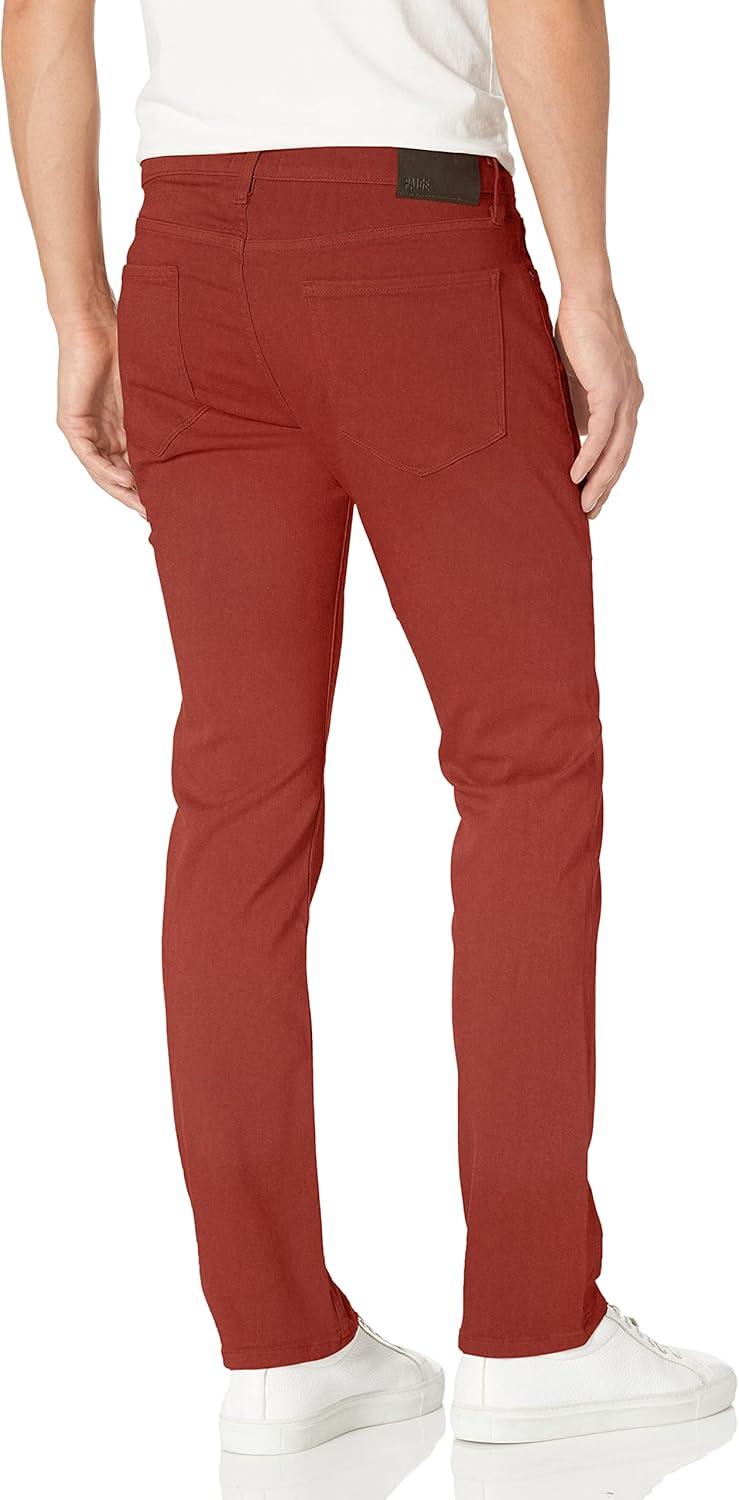 imagePAIGE Mens Federal Transcend Slim Straight JeansAuburn Dusk