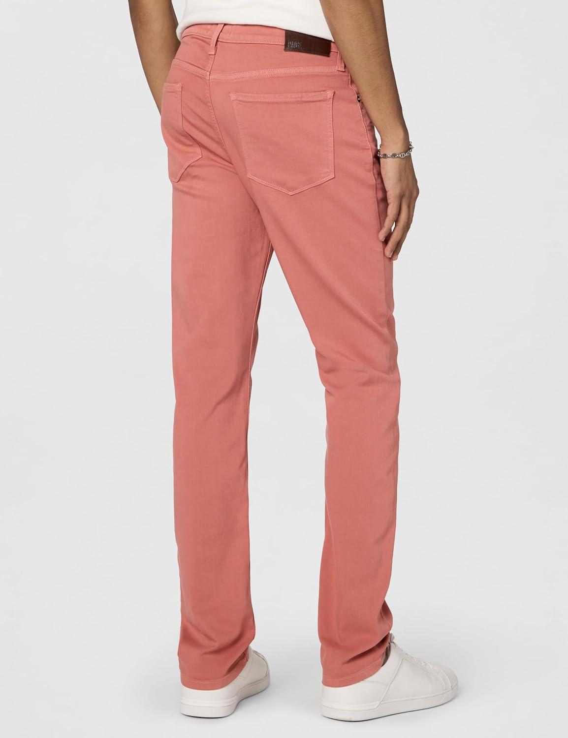 imagePAIGE Mens Federal Transcend Slim Straight JeansClay Flame