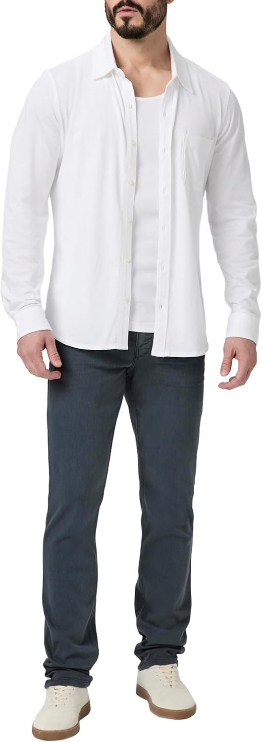 imagePAIGE Mens Federal Transcend Slim Straight JeansHarbor