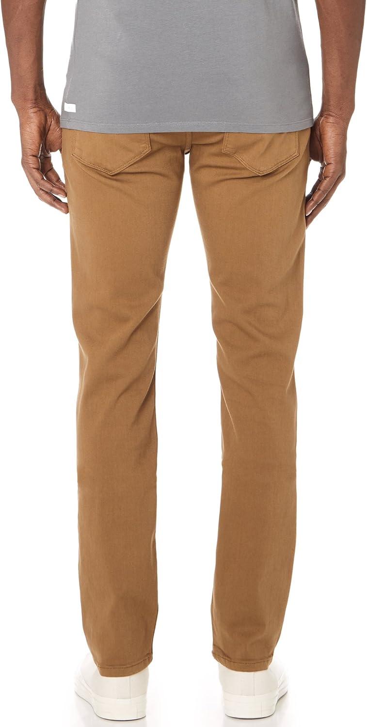 imagePAIGE Mens Federal Transcend Slim Straight JeansLaurel Tan