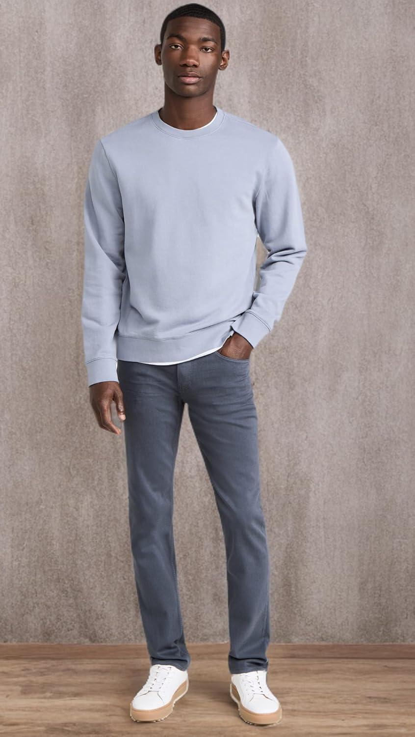 imagePAIGE Mens Federal Transcend Slim Straight JeansPewter Stone