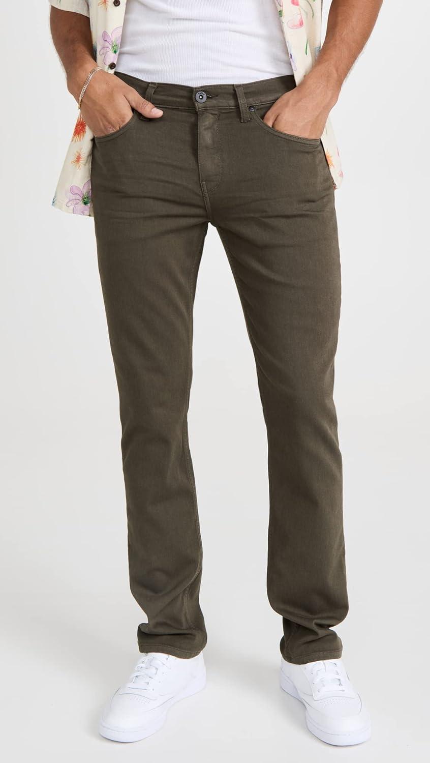 imagePAIGE Mens Federal Transcend Slim Straight JeansRiver Moss