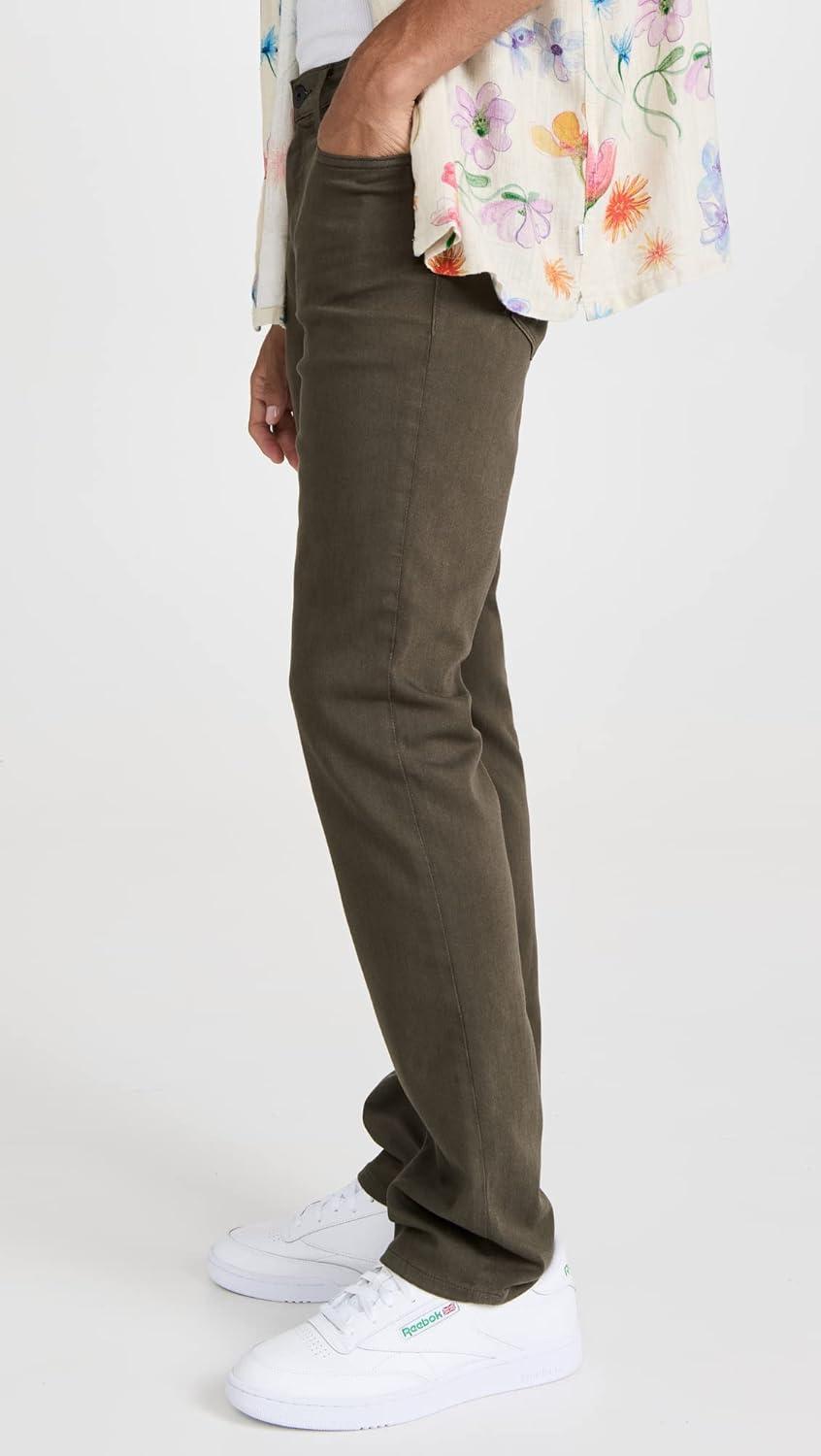 imagePAIGE Mens Federal Transcend Slim Straight JeansRiver Moss