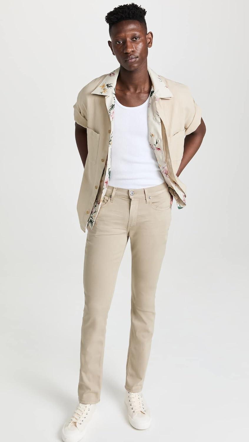 imagePAIGE Mens Federal Transcend Slim Straight JeansToasted Almond