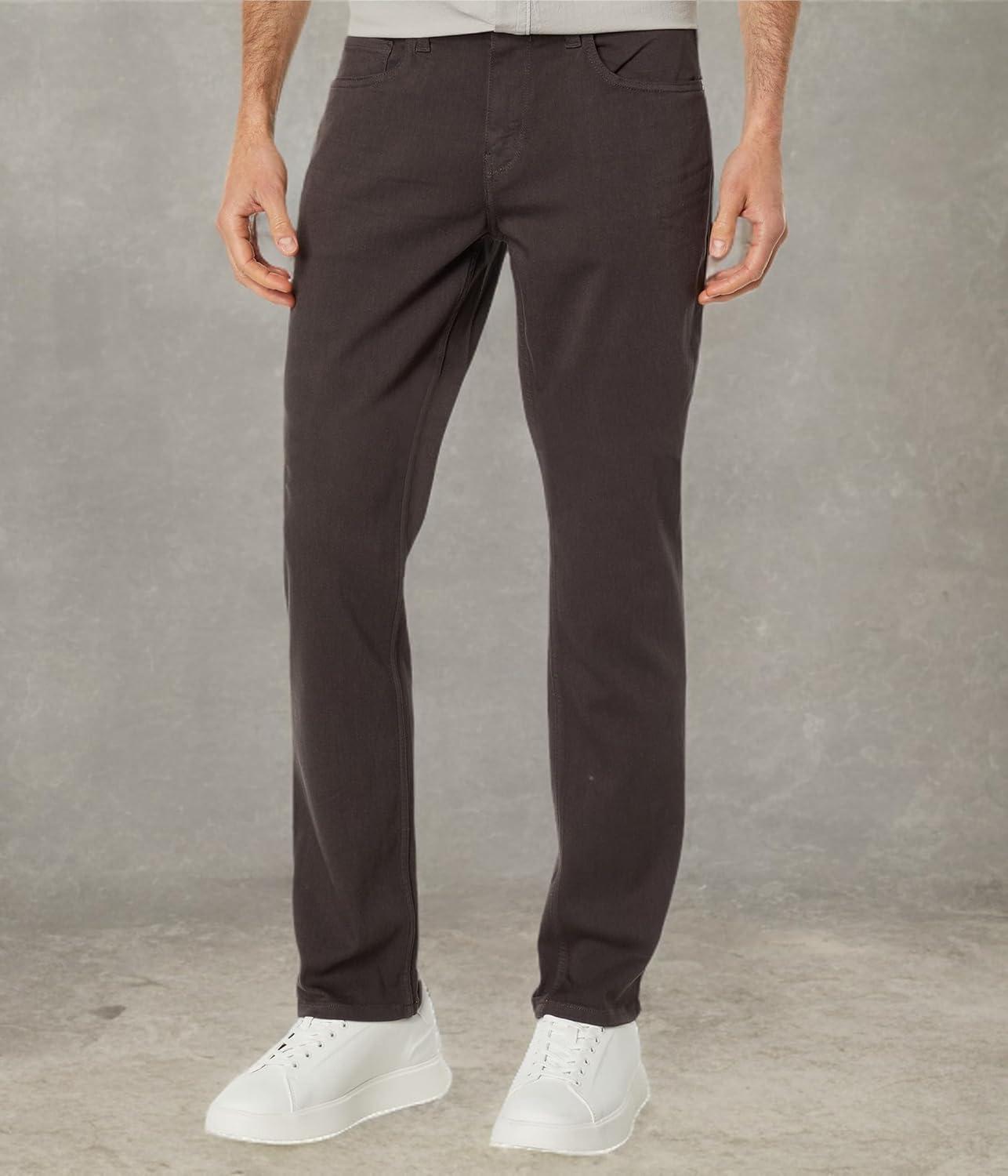 imagePAIGE Mens Federal Transcend Slim Straight JeansTwilight Truffle