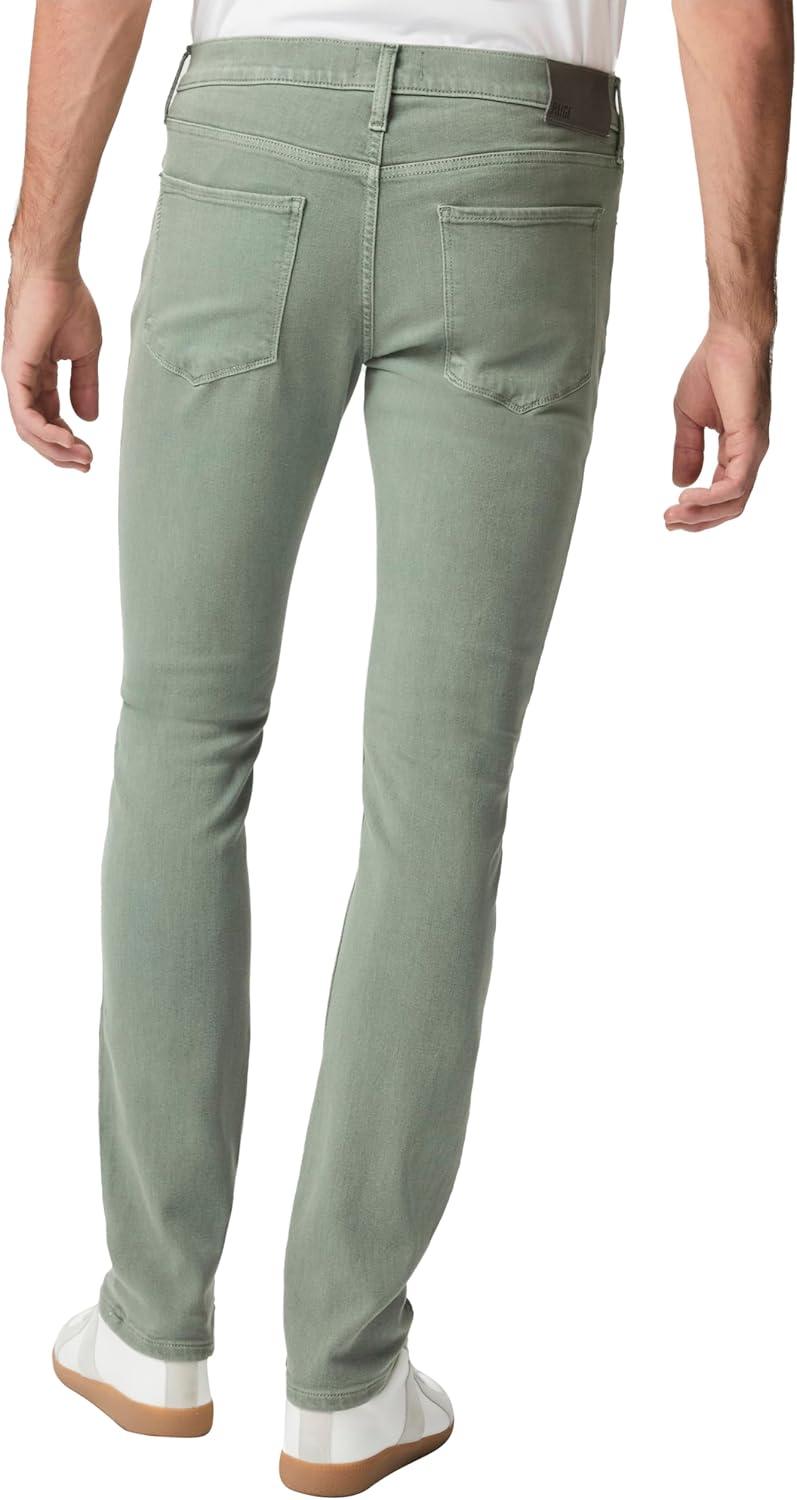 imagePAIGE Mens Federal Transcend Slim Straight JeansVintage Foggy Forest