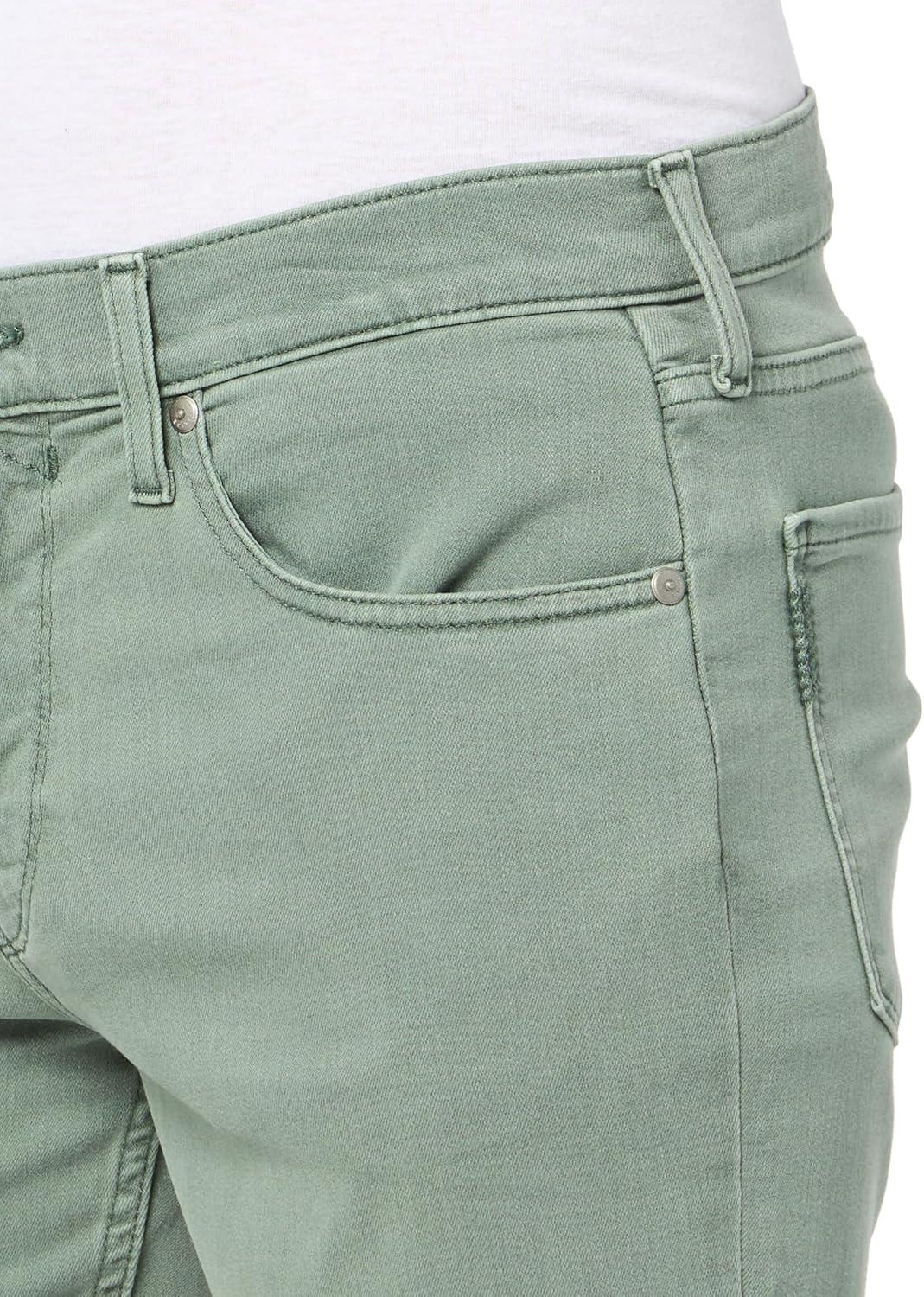 imagePAIGE Mens Federal Transcend Slim Straight JeansVintage Foggy Forest