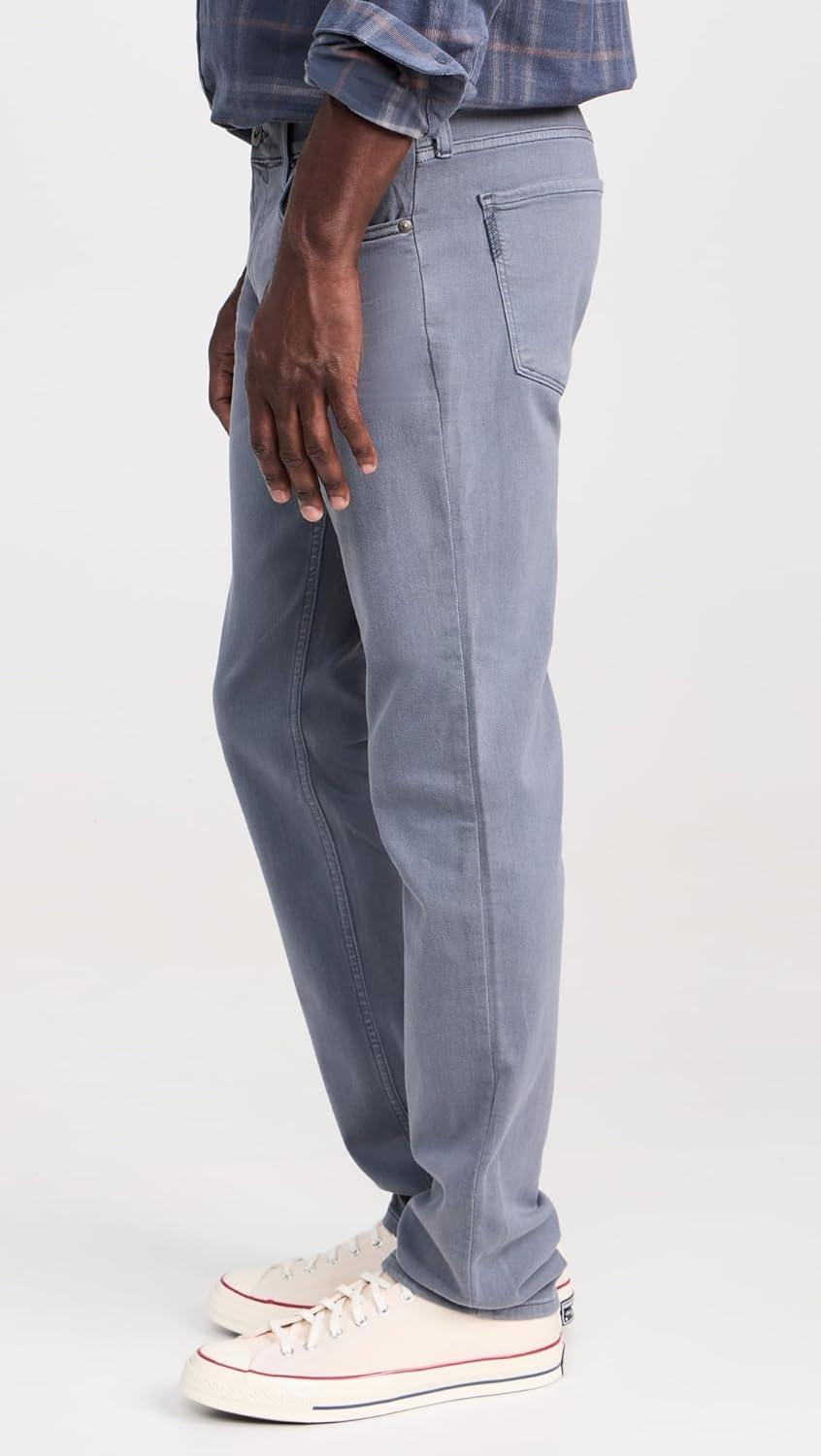 imagePAIGE Mens Federal Transcend Slim Straight JeansVintage Navy Smoke