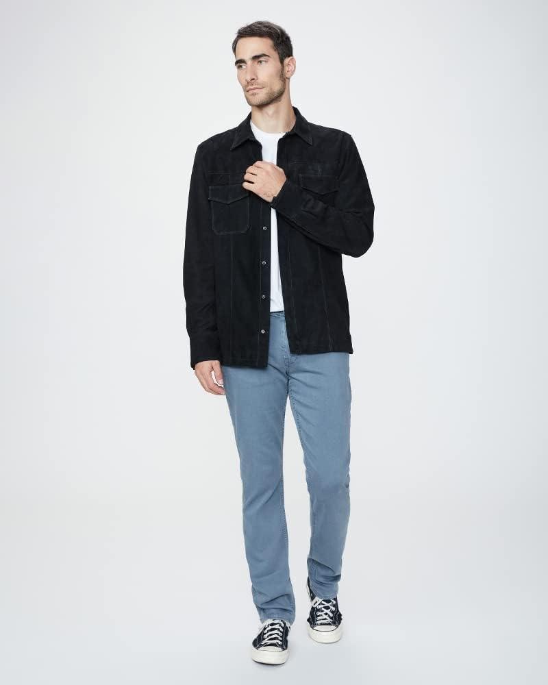 imagePAIGE Mens Federal Transcend Slim Straight JeansVintage River Stone