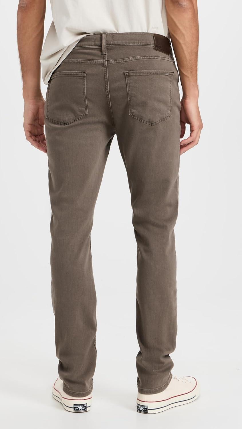 imagePAIGE Mens Federal Transcend Slim Straight JeansVintage Sanded Walnut