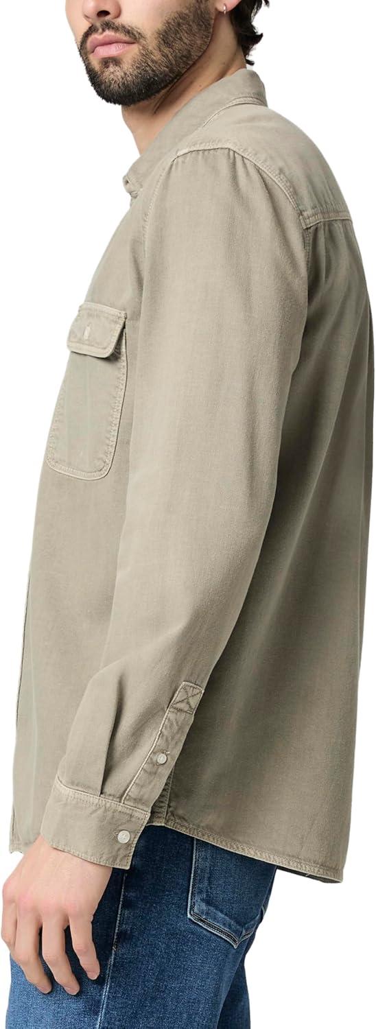 imagePAIGE Mens Martin ShirtVintage Dried Lemongrass