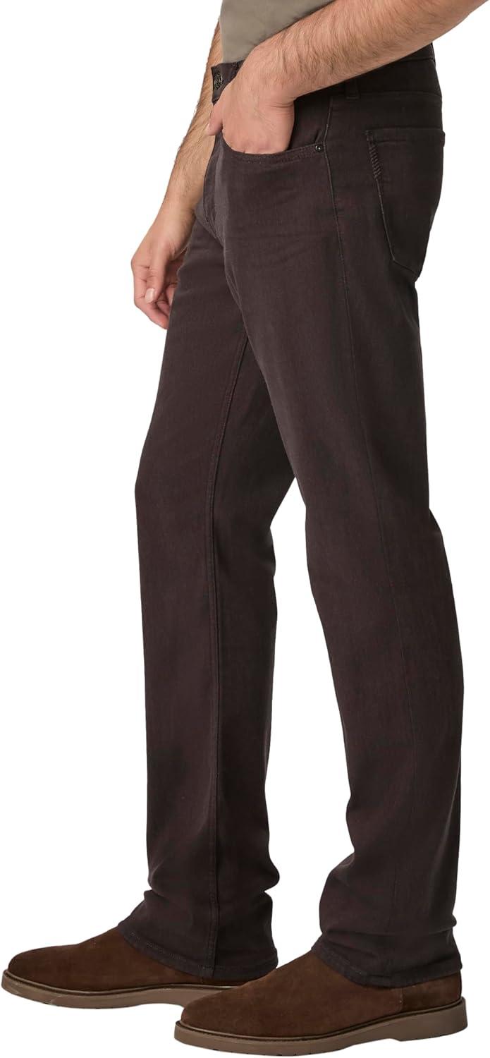 imagePAIGE Mens Normandie Transcend Straight Leg PantDeep Chocolate