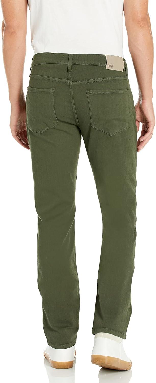 imagePAIGE Mens Normandie Transcend Straight Leg PantPine Shade