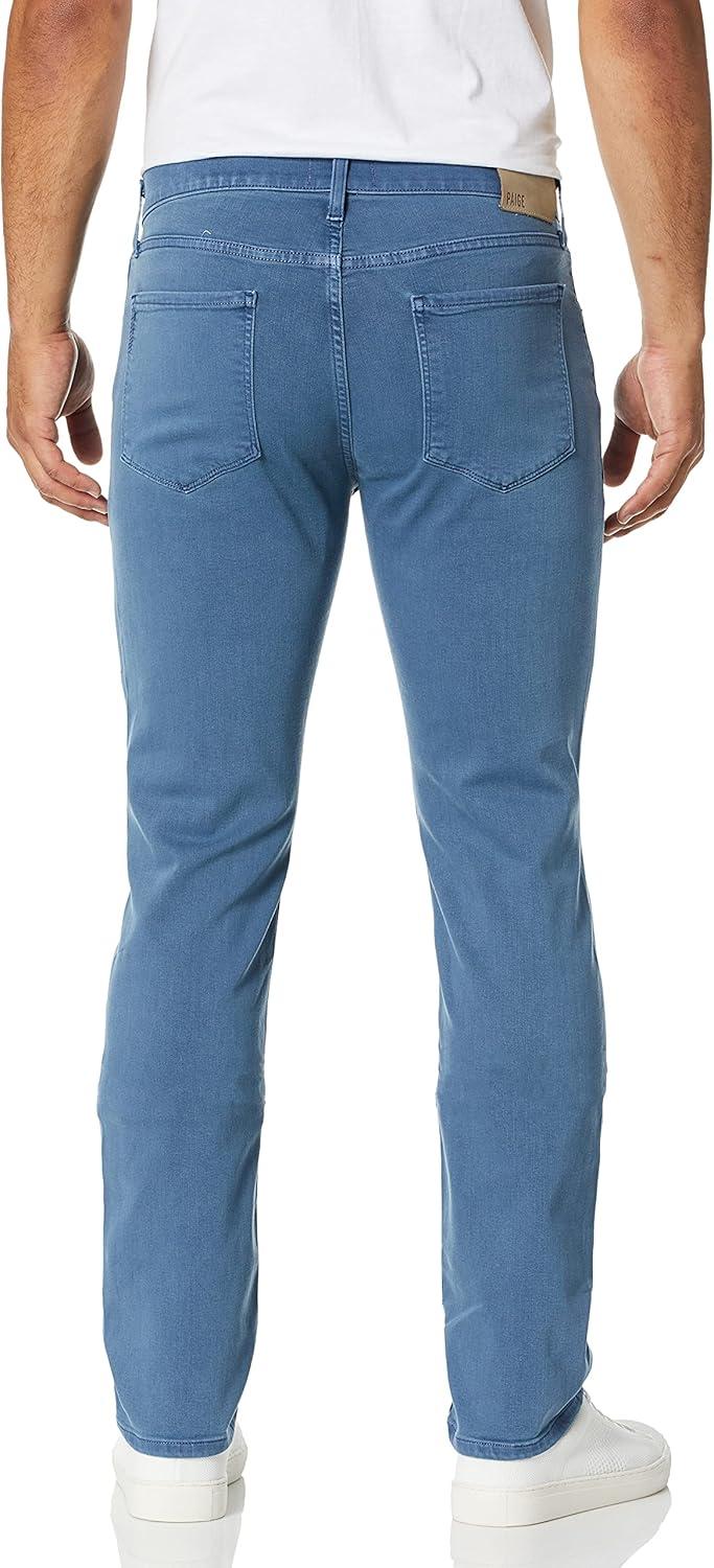imagePAIGE Mens Normandie Transcend Straight Leg PantVintage Blue Rain