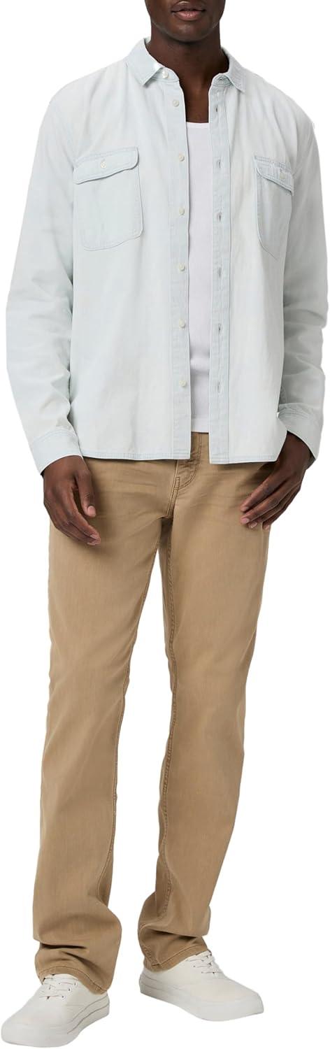 imagePAIGE Mens Normandie Transcend Straight Leg PantVintage Light Oak