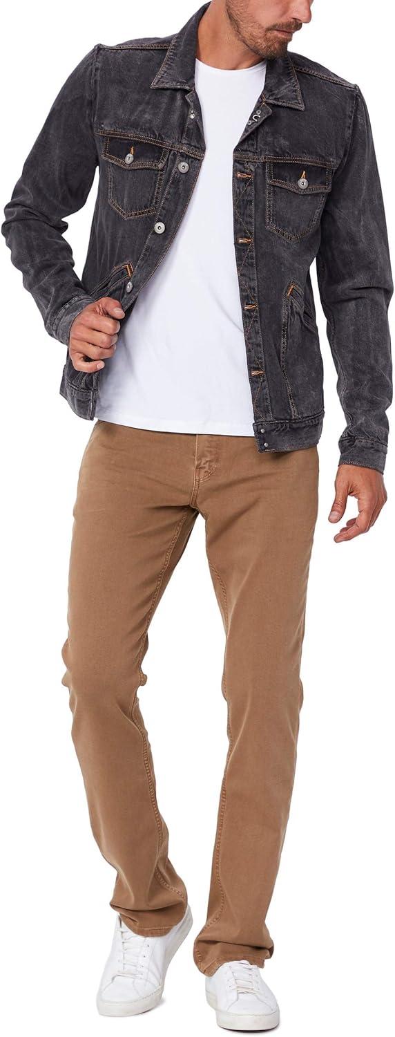 imagePAIGE Mens Normandie Transcend Straight Leg PantVintage New Chestnut