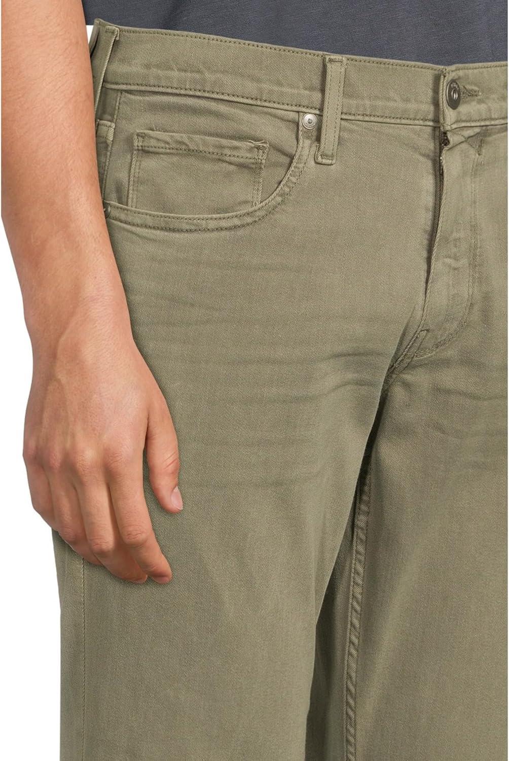 imagePAIGE Mens Normandie Transcend Straight Leg PantVintage Oak Moss