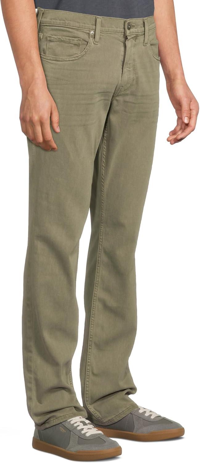 imagePAIGE Mens Normandie Transcend Straight Leg PantVintage Oak Moss
