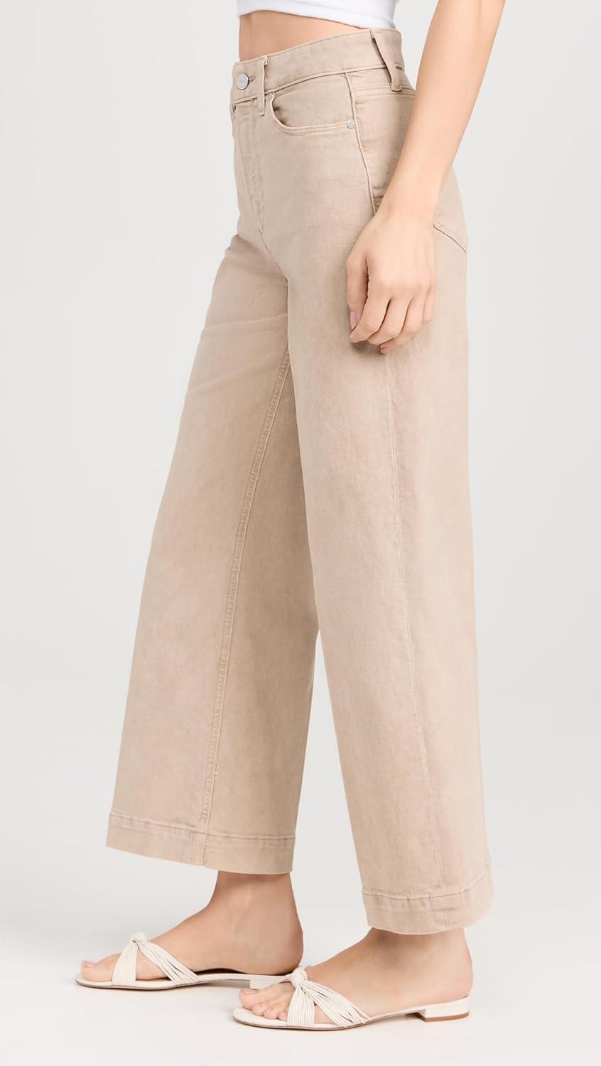 imagePAIGE Womens Anessa JeansVintage Soft Sand