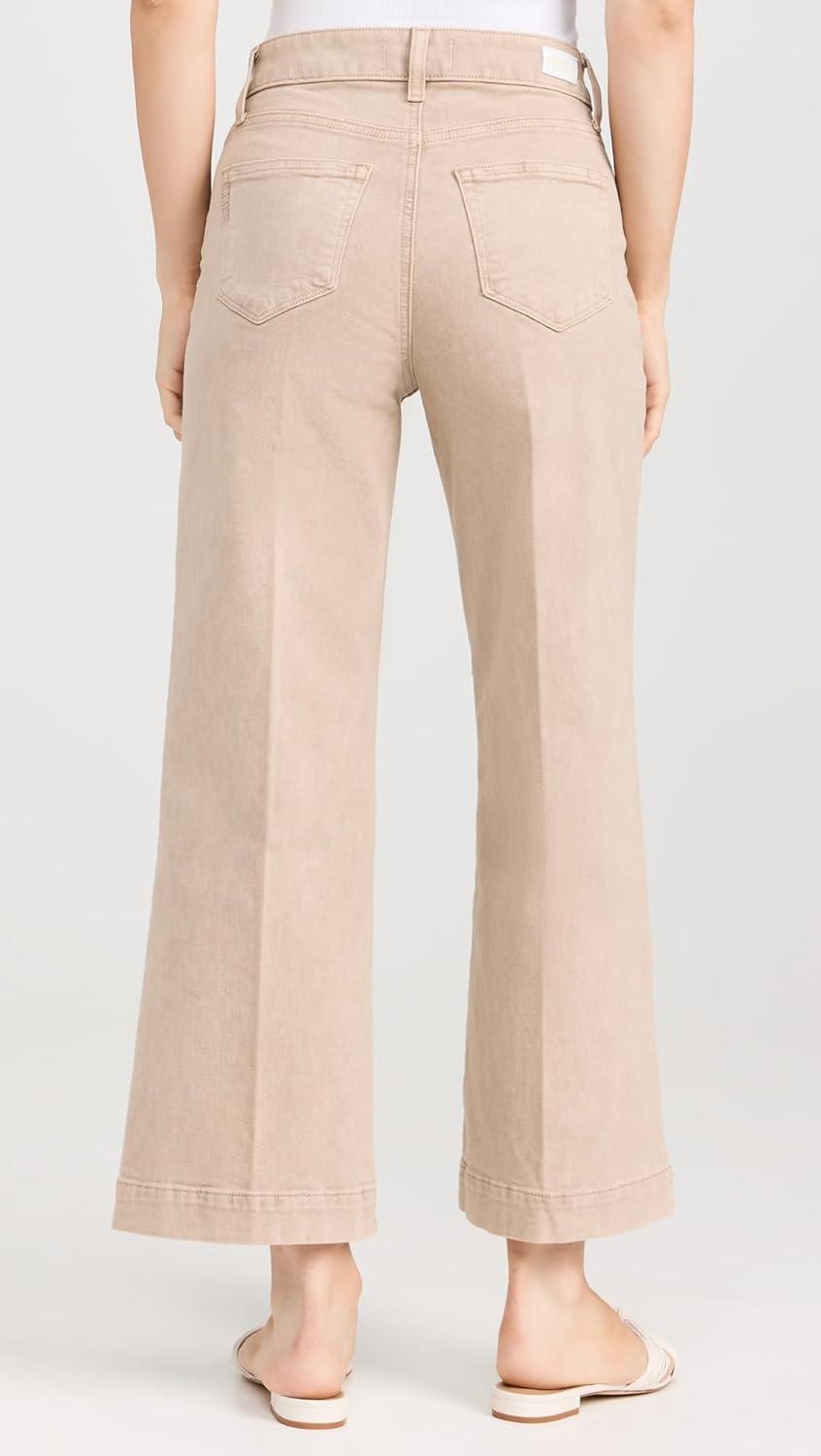 imagePAIGE Womens Anessa JeansVintage Soft Sand