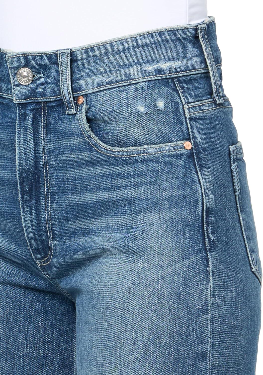 imagePAIGE Womens Anessa Petite Raw HemBlue Note Distressed