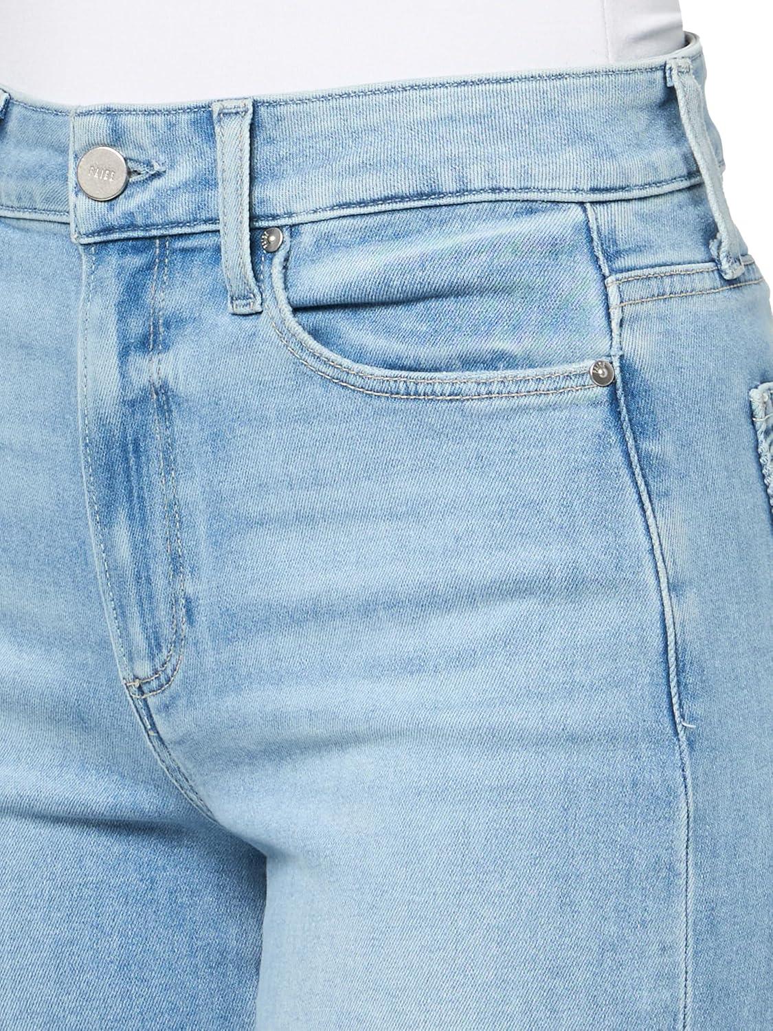 imagePAIGE Womens Anessa Petite Raw HemLuminaries