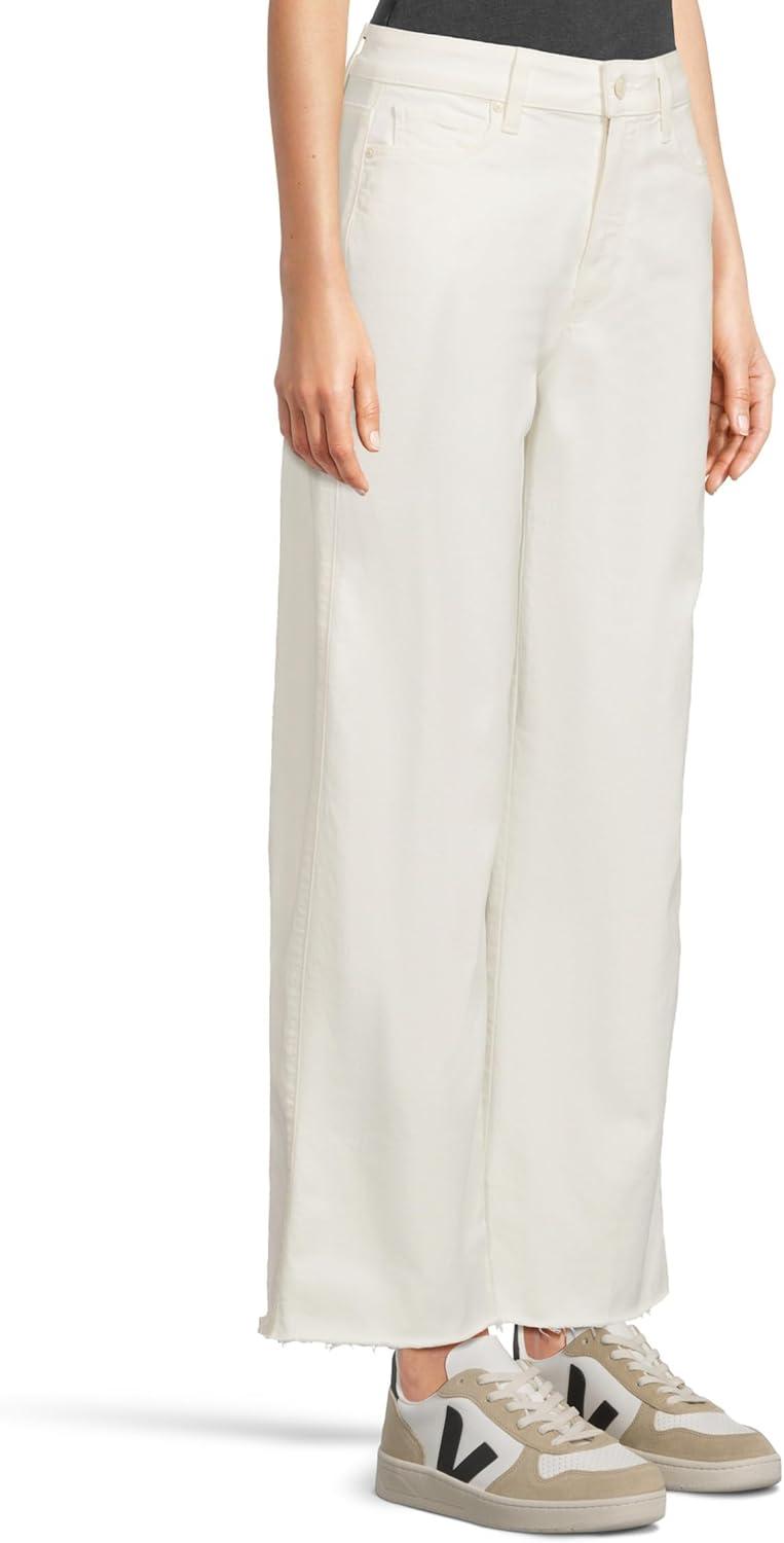 imagePAIGE Womens Anessa Petite Raw HemTonal Ecru