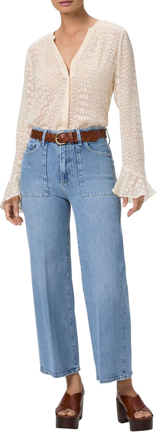 imagePAIGE Womens Anessa with Patch Pockets and TabMarlena