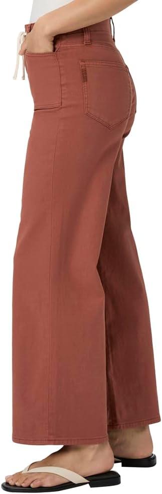 imagePAIGE Womens Ari with Waistband Tie and Stitch Thru PcktsVintage Clay Sunset