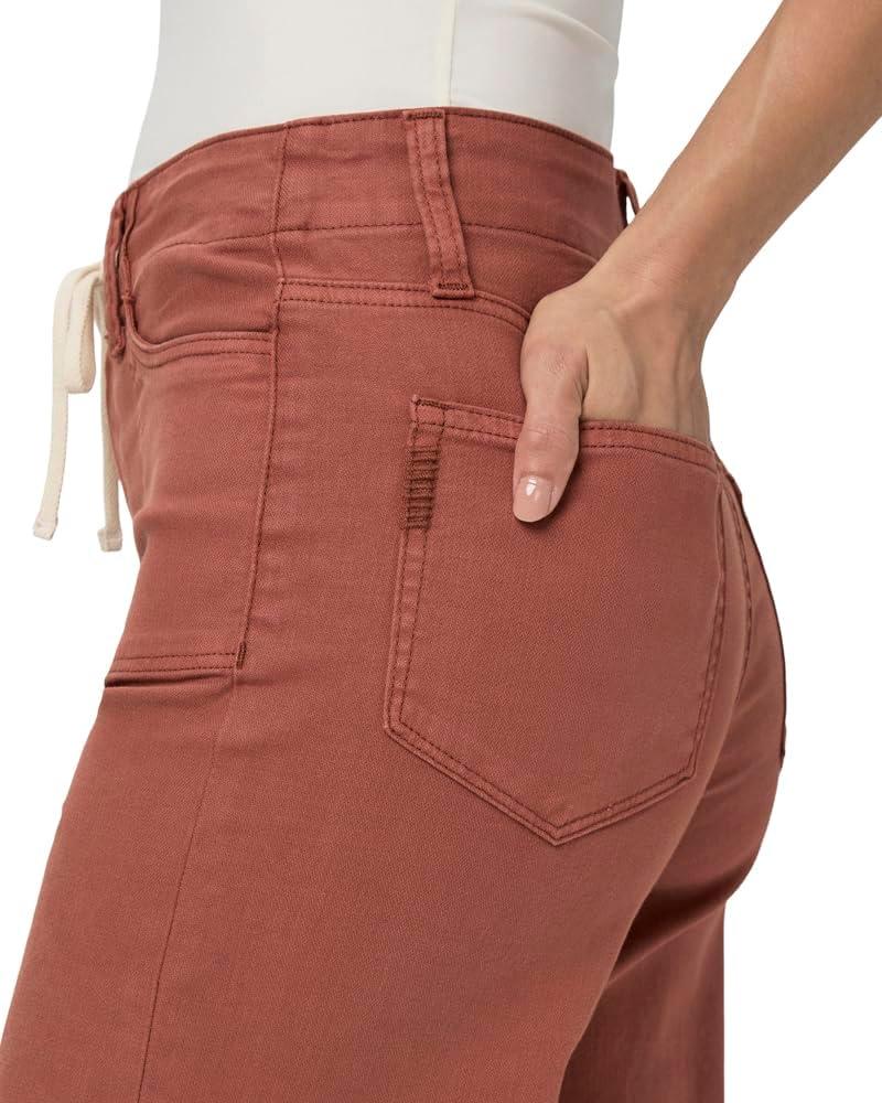 imagePAIGE Womens Ari with Waistband Tie and Stitch Thru PcktsVintage Clay Sunset