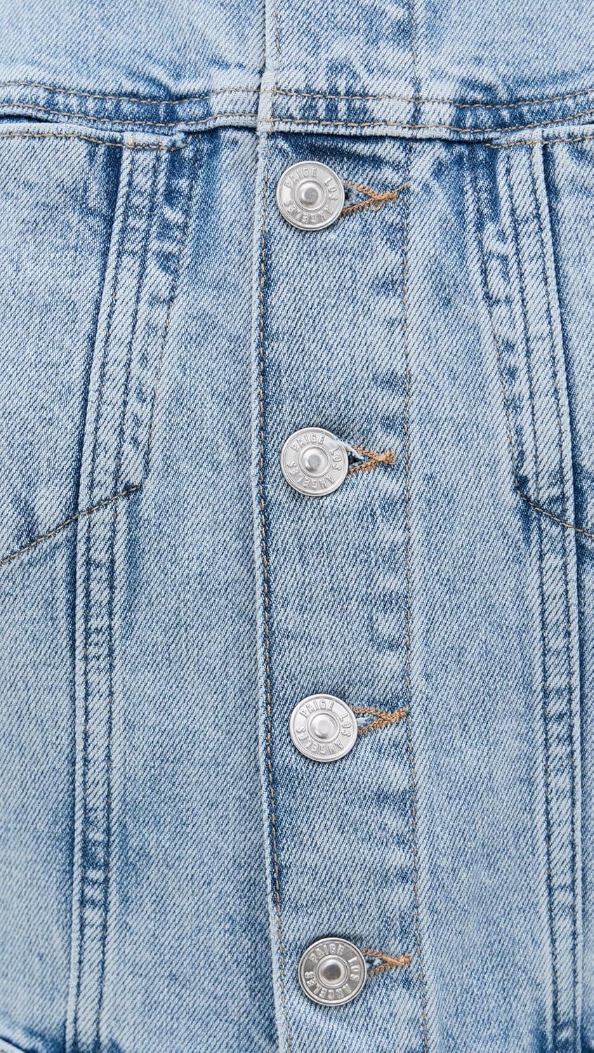 imagePAIGE Womens Cirie Ankle Denim JumpsuitMezza