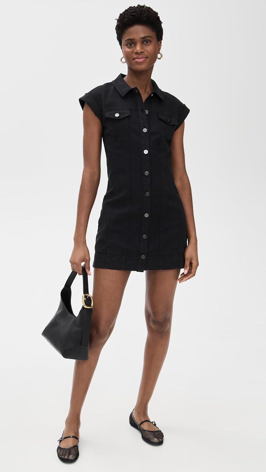 imagePAIGE Womens Dekalb DressVintage Black