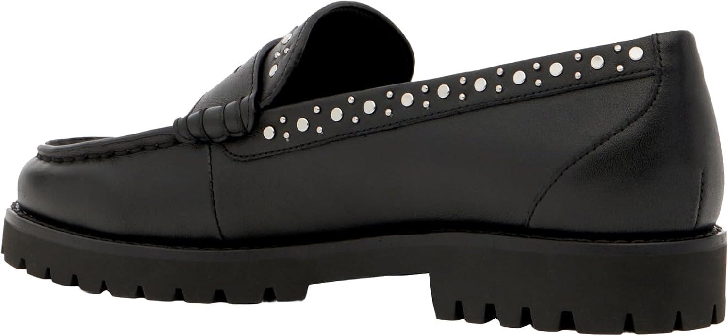 imagePAIGE Womens Ellis Studded Flat LoaferBlack