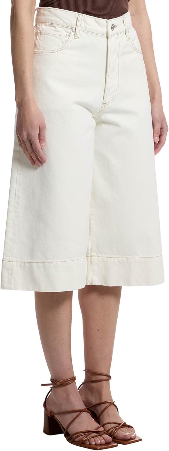 imagePAIGE Womens Eva GauchoContrast Ecru