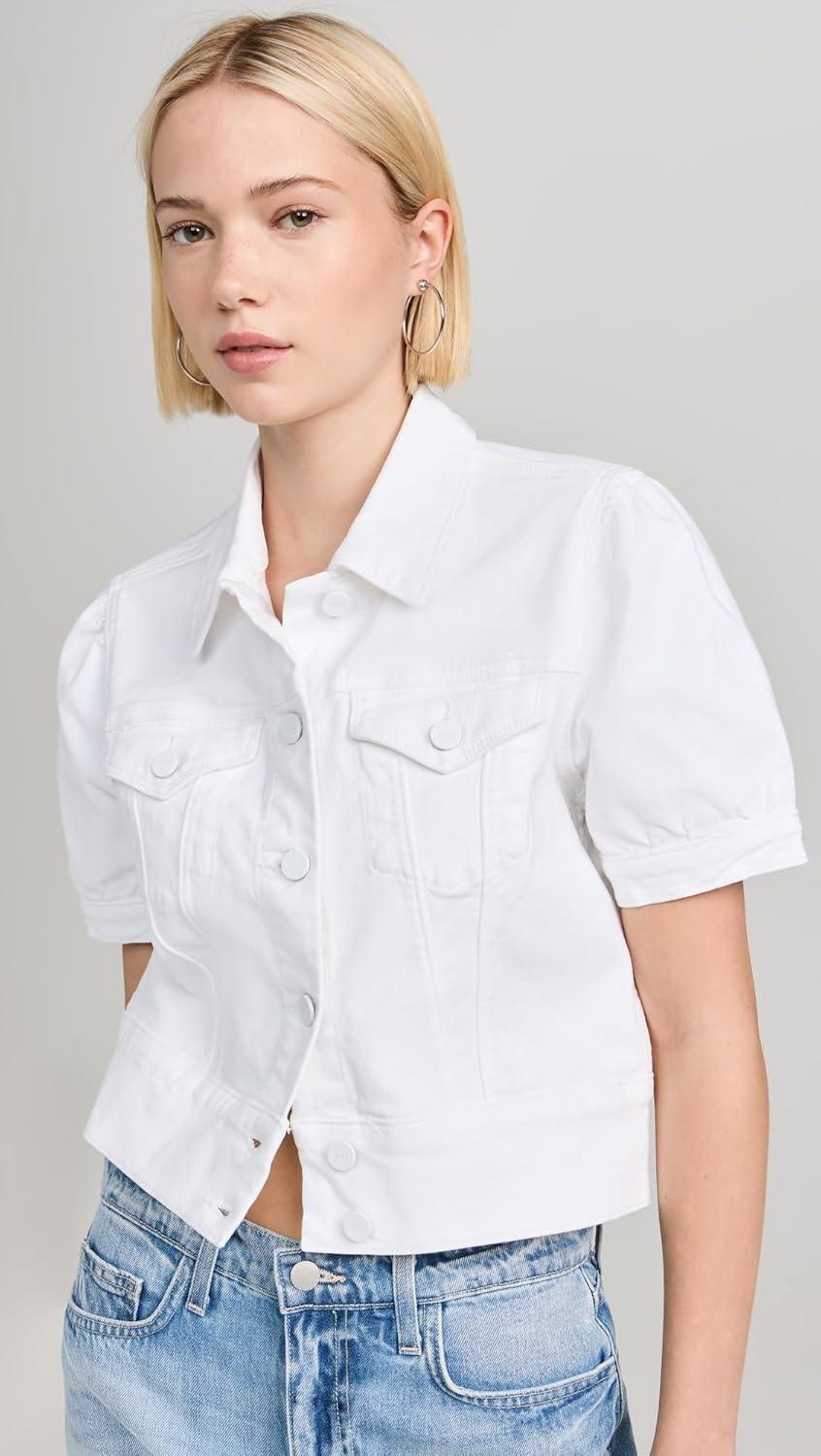 imagePAIGE Womens Kendra JacketCrisp White