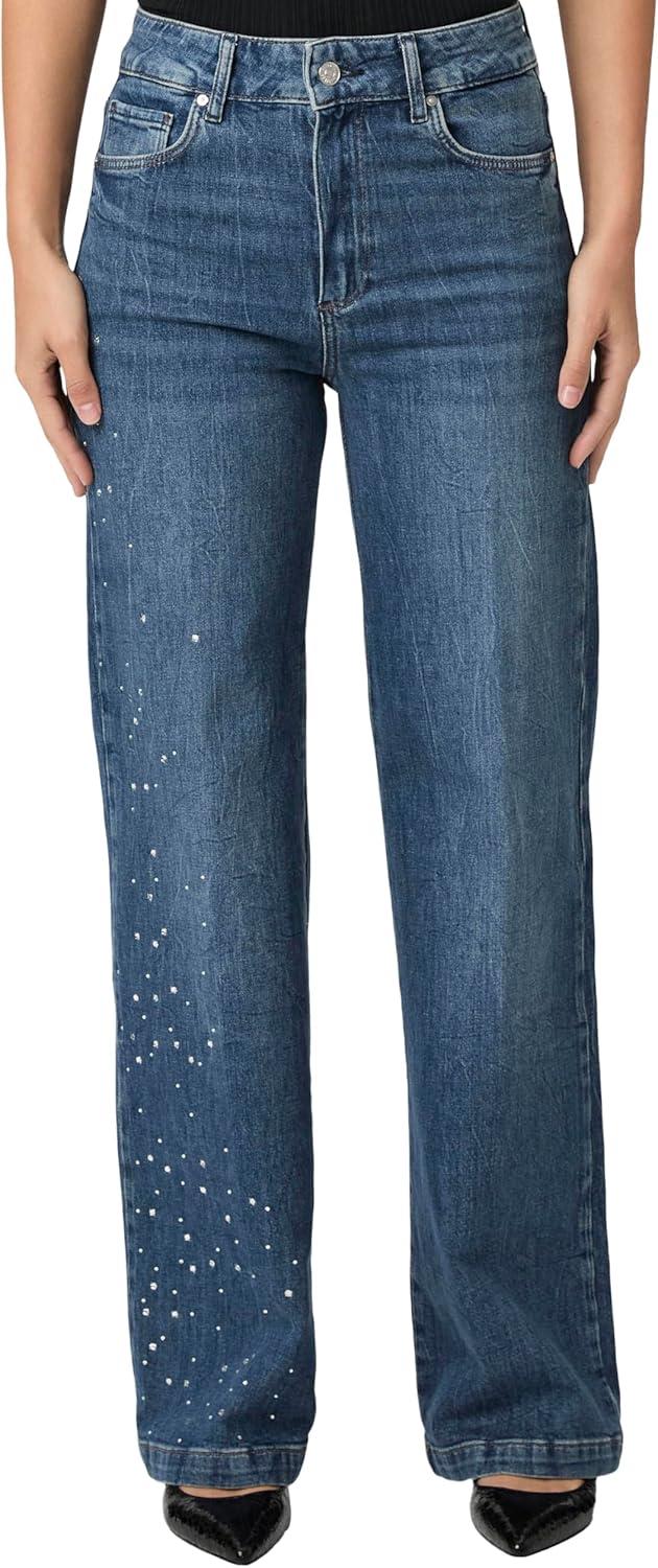 imagePAIGE Womens Sasha JeansLaurena Embellished