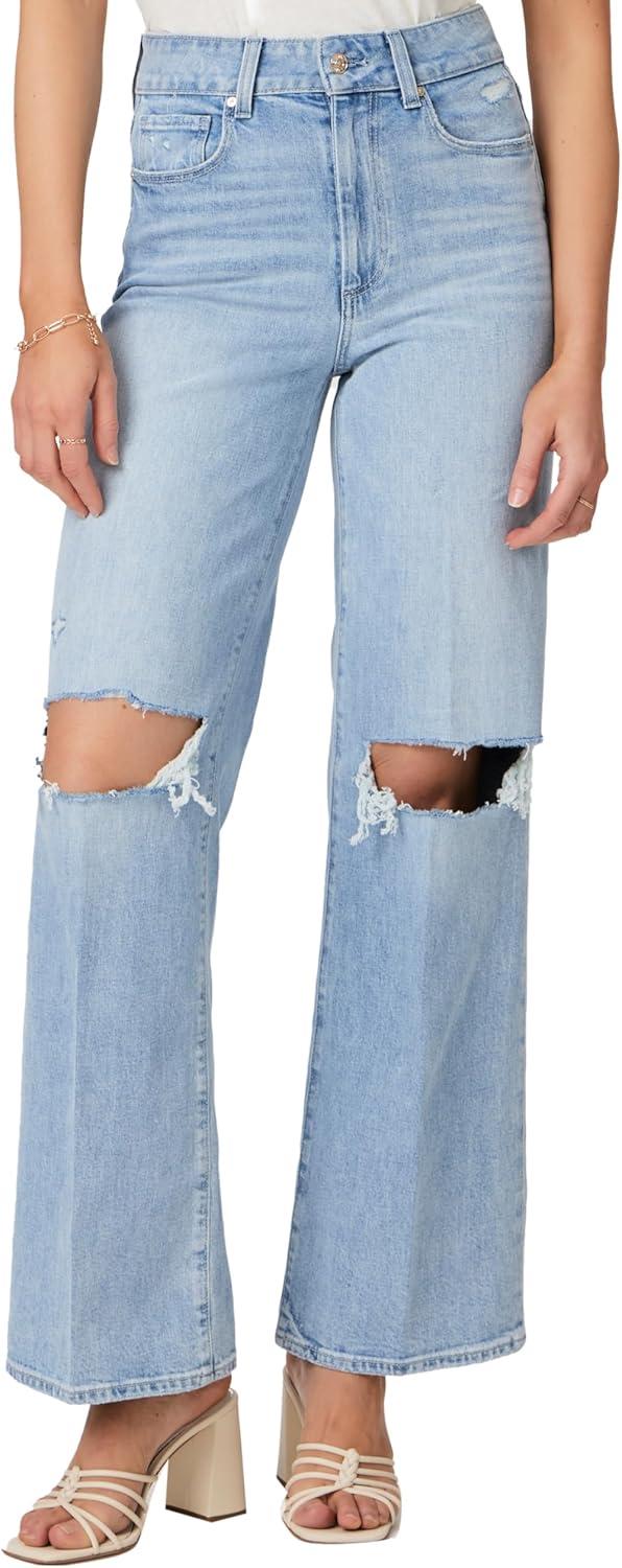 imagePAIGE Womens Sasha JeansMaeve Destructed