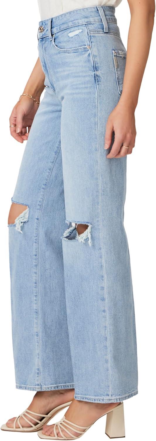 imagePAIGE Womens Sasha JeansMaeve Destructed
