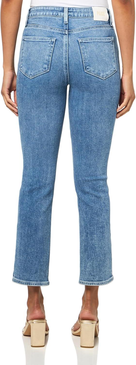 imagePAIGE Womens White Noise Grand Hem JeansBebop