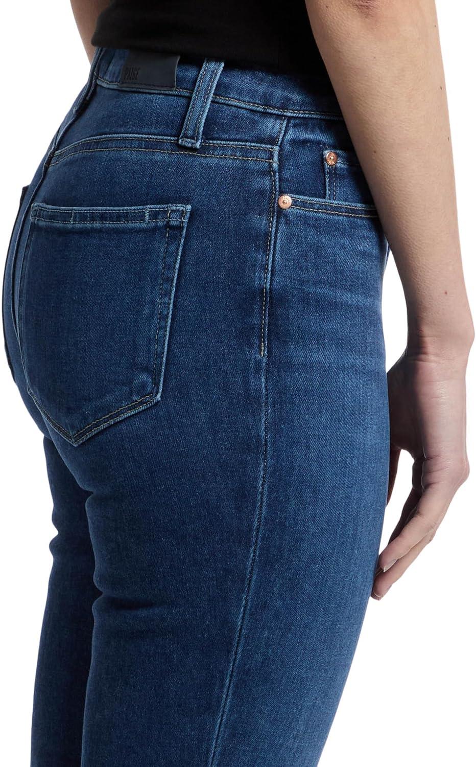 imagePAIGE Womens White Noise Grand Hem JeansKindred