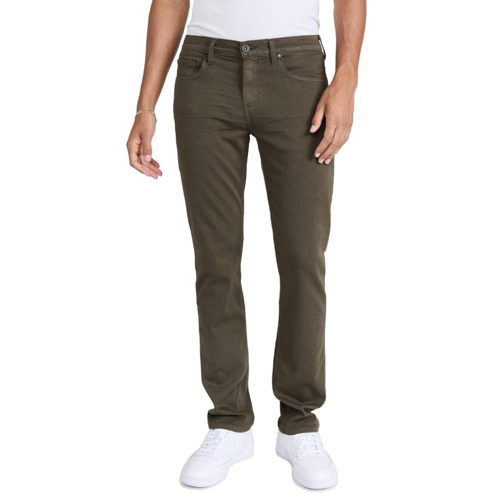 imagePAIGE Mens Federal Transcend Slim Straight JeansRiver Moss