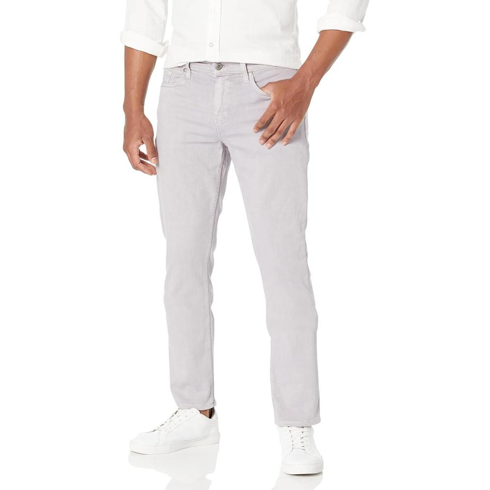 imagePAIGE Mens Federal Transcend Slim Straight JeansVintage Crushed Iris