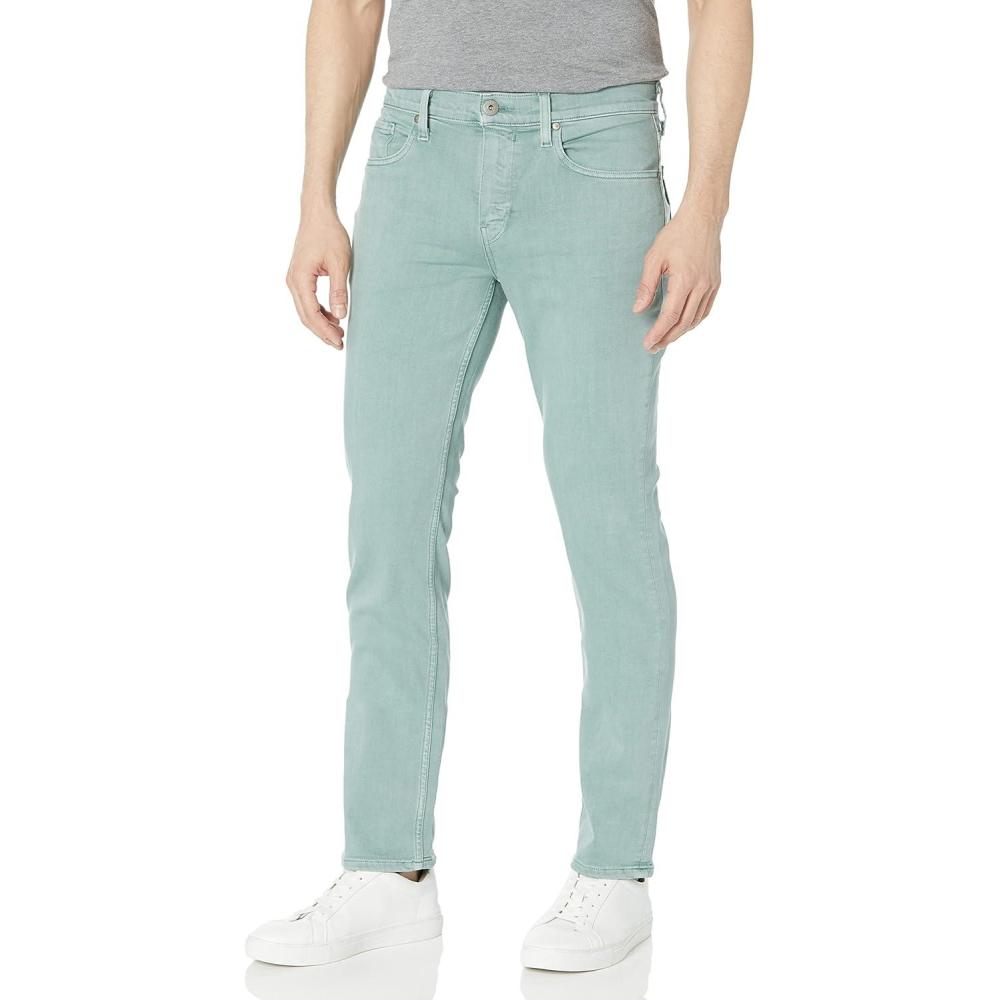 imagePAIGE Mens Federal Transcend Slim Straight JeansVintage Dried Sage