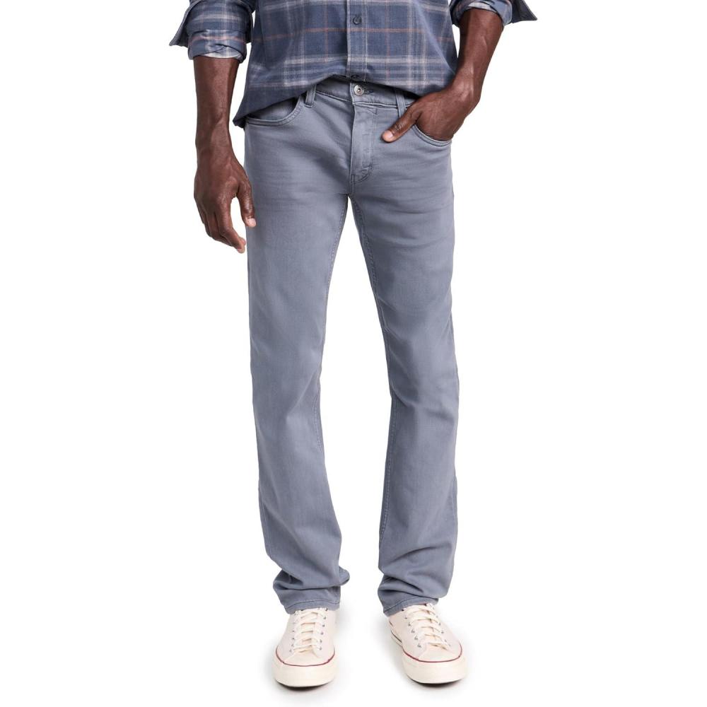 imagePAIGE Mens Federal Transcend Slim Straight JeansVintage Navy Smoke