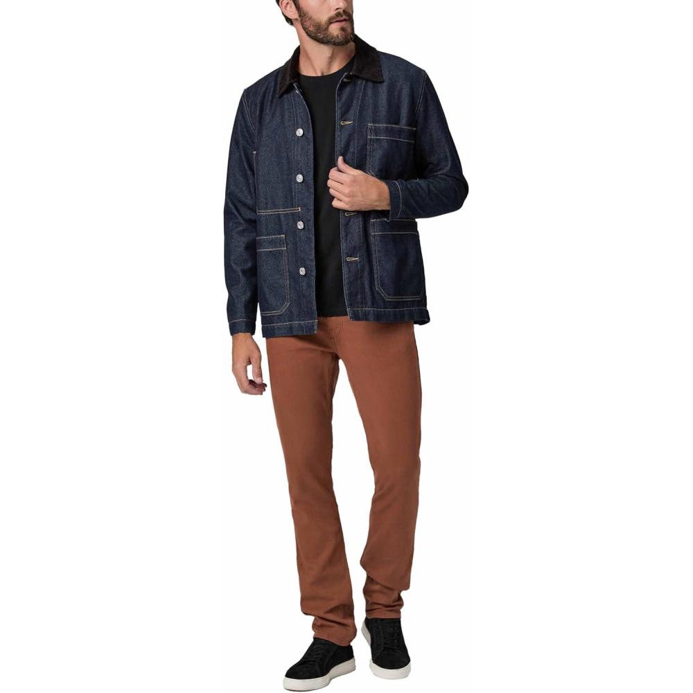 imagePAIGE Mens Federal Transcend Slim Straight JeansVintage Ochre