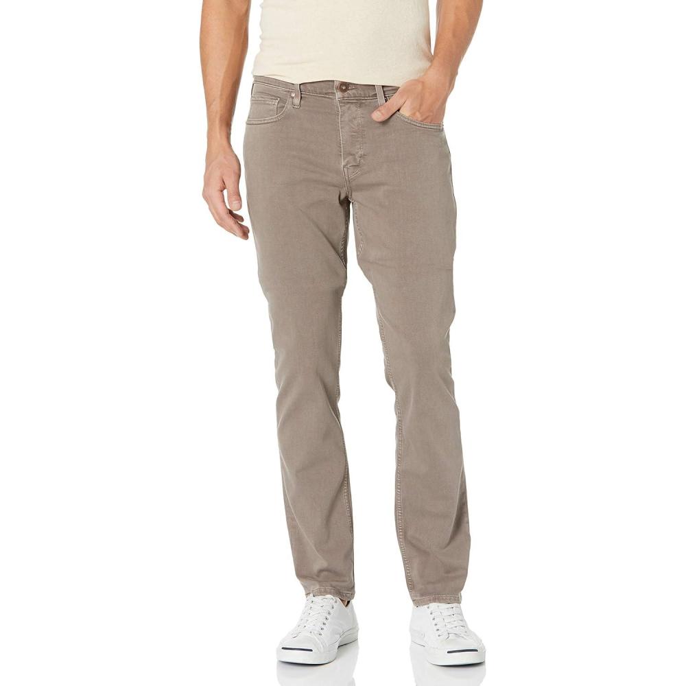 imagePAIGE Mens Federal Transcend Slim Straight JeansVintage Toasted Spice