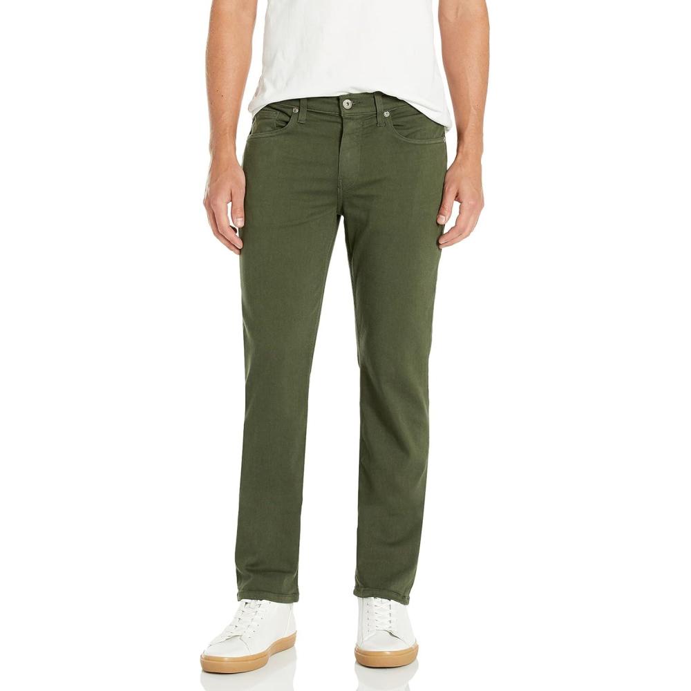 imagePAIGE Mens Normandie Transcend Straight Leg PantPine Shade