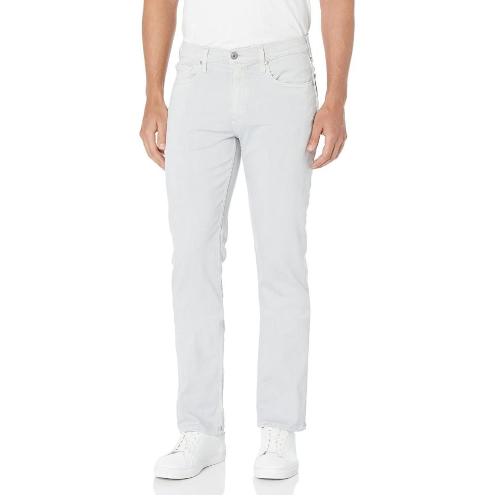 imagePAIGE Mens Normandie Transcend Straight Leg PantVintage Fossil Rock