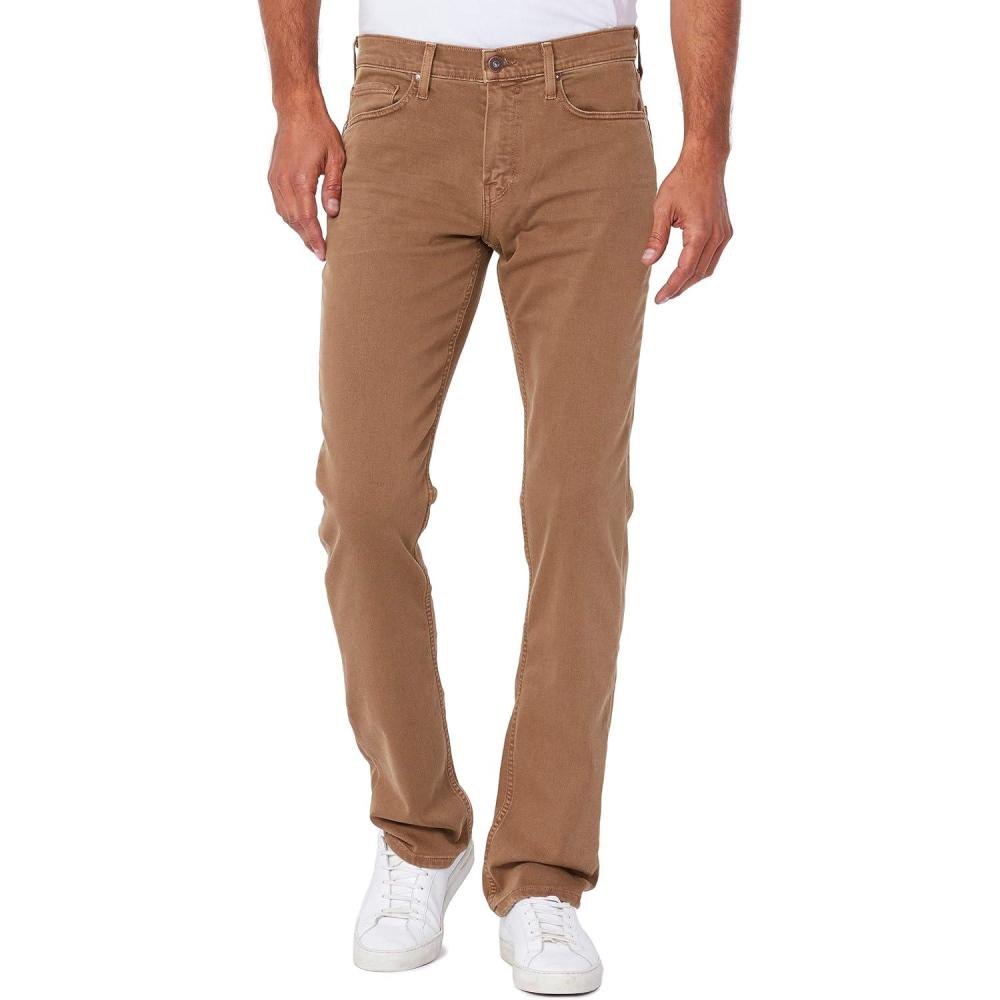 imagePAIGE Mens Normandie Transcend Straight Leg PantVintage New Chestnut