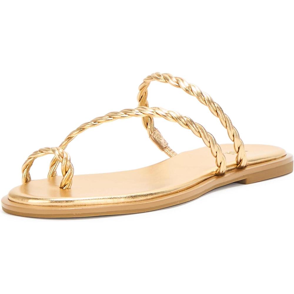 imagePAIGE Womens Allegra Flat SandalGold